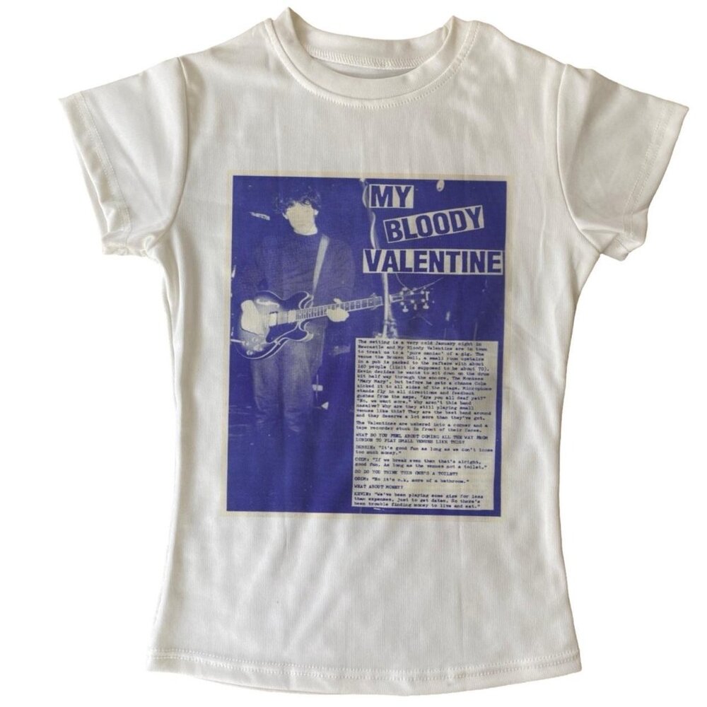 💓super cute my bloody valentine baby tee💓